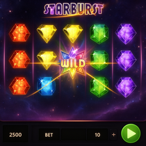 Polestar - Starburst Slot Game - NetEnt